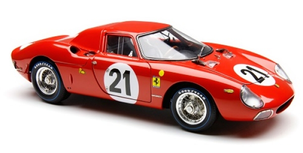 M263 Ferrari 250 LM, Winner 24H LeMans 1965, #21, Chassis 5893, Rindt/Gregory, RHD 1:18